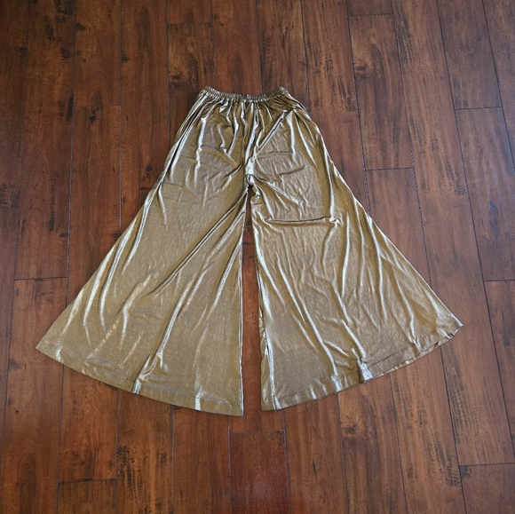 Embroidered Salwar Kameez Dupatta Long Scarf Red Gold Chiffon Party Wear Dress - Picture 11 of 16